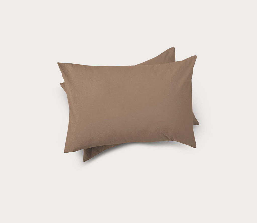 Dr. Weil Garment Washed Percale Pillow Shams