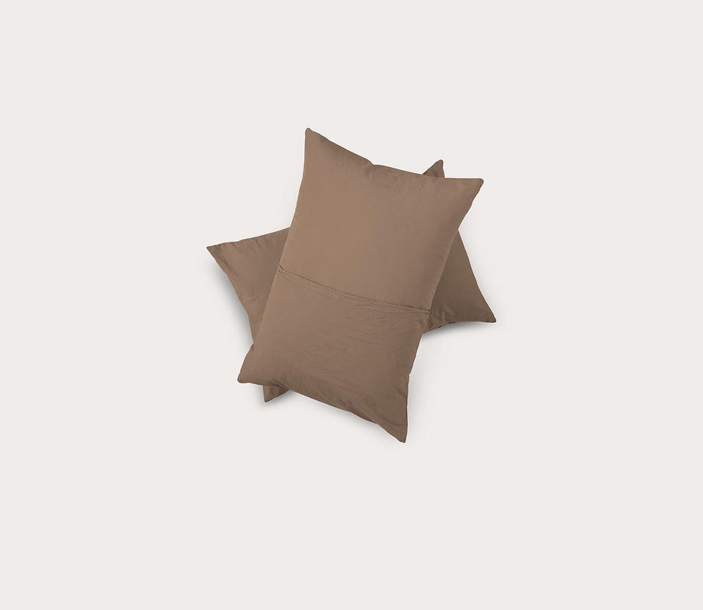 Dr. Weil Garment Washed Percale Pillow Shams