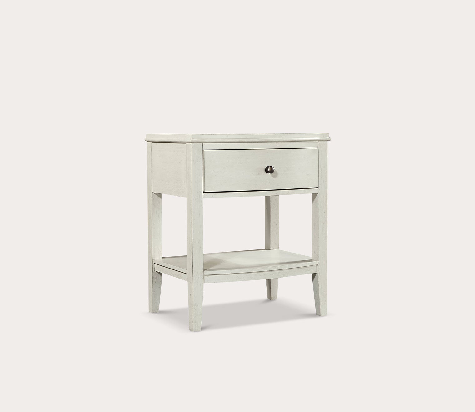 Aspen Home Charlotte White 1-Drawer Nightstand