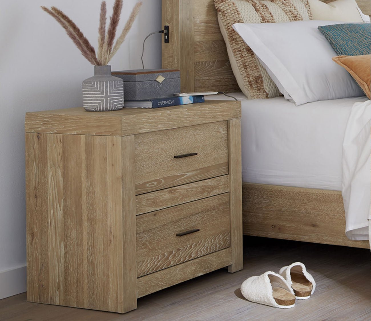 Aspen Home Modern Loft Panel Bed Bedroom Set