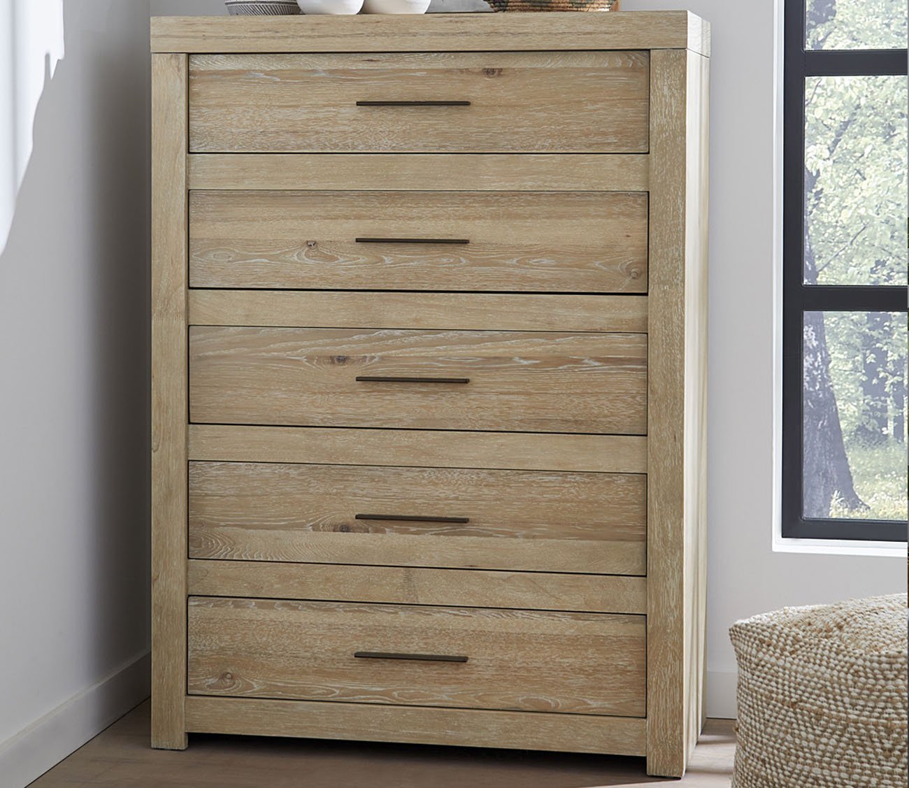 Aspen Home Modern Loft Storage Bed Bedroom Set