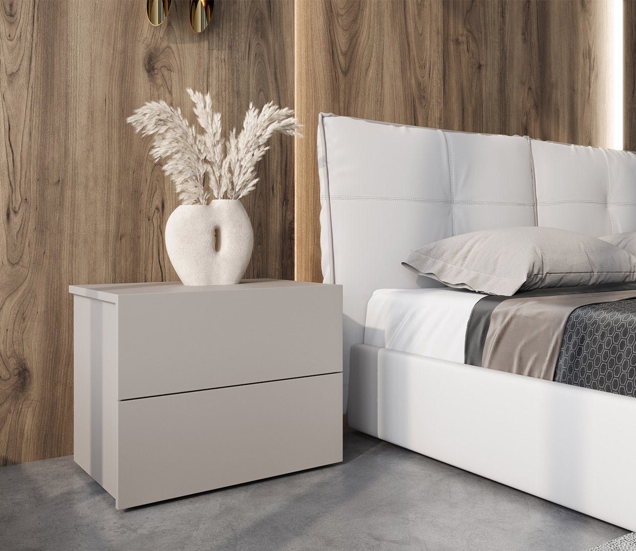 Ayla 2-Drawer Nightstand