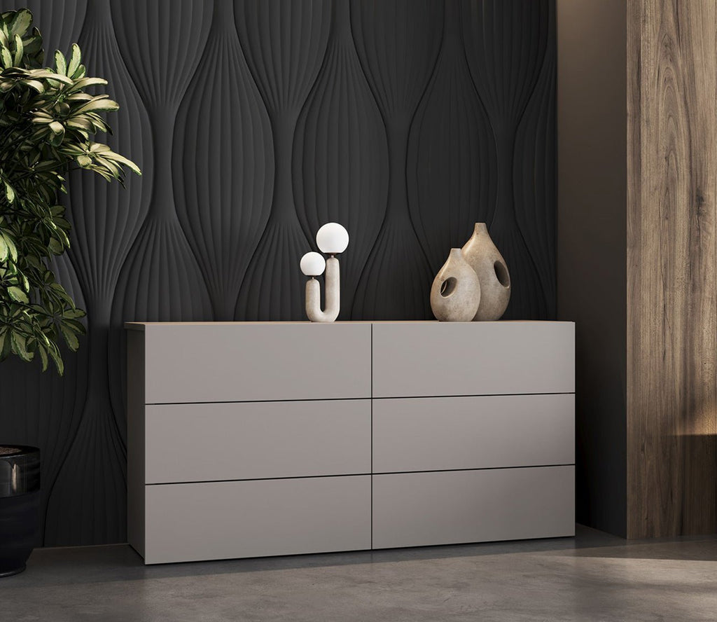 Ayla 6-Drawer Double Dresser