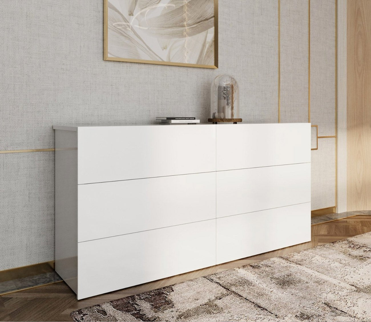 Ayla 6-Drawer Double Dresser