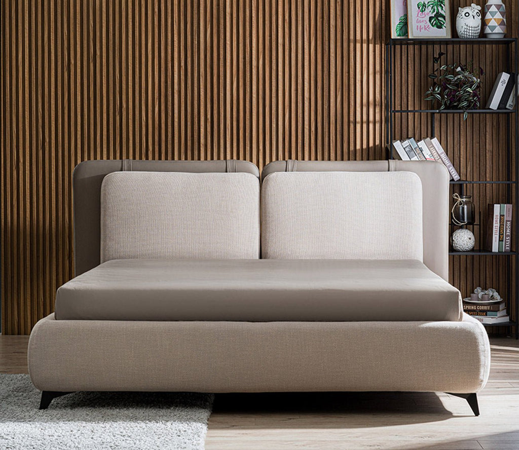 Ayla Linen Upholstered Storage Bed