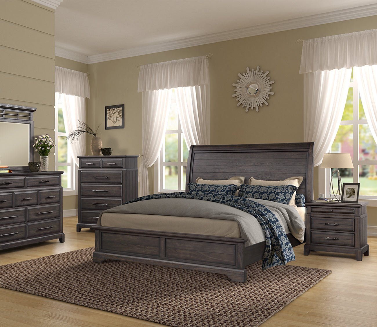 Bellamy Lane 3-Drawer Nightstand
