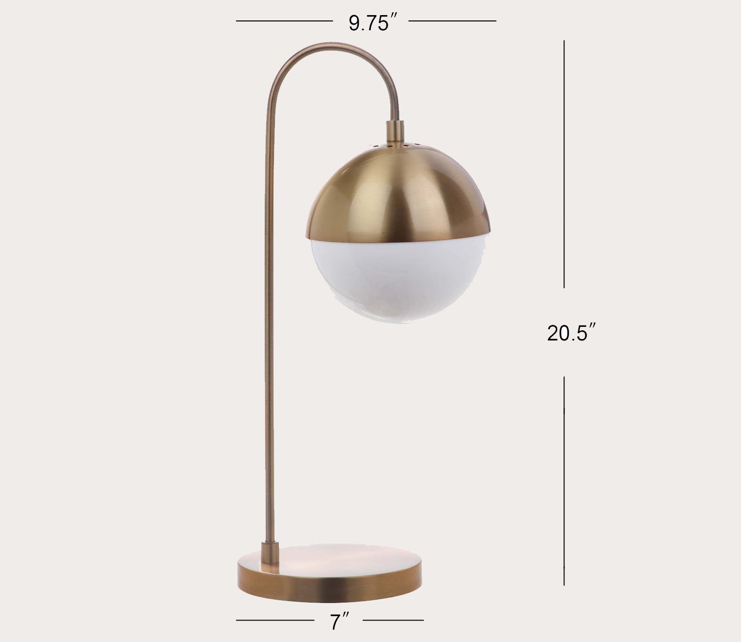 Cappi Gold Table Lamp