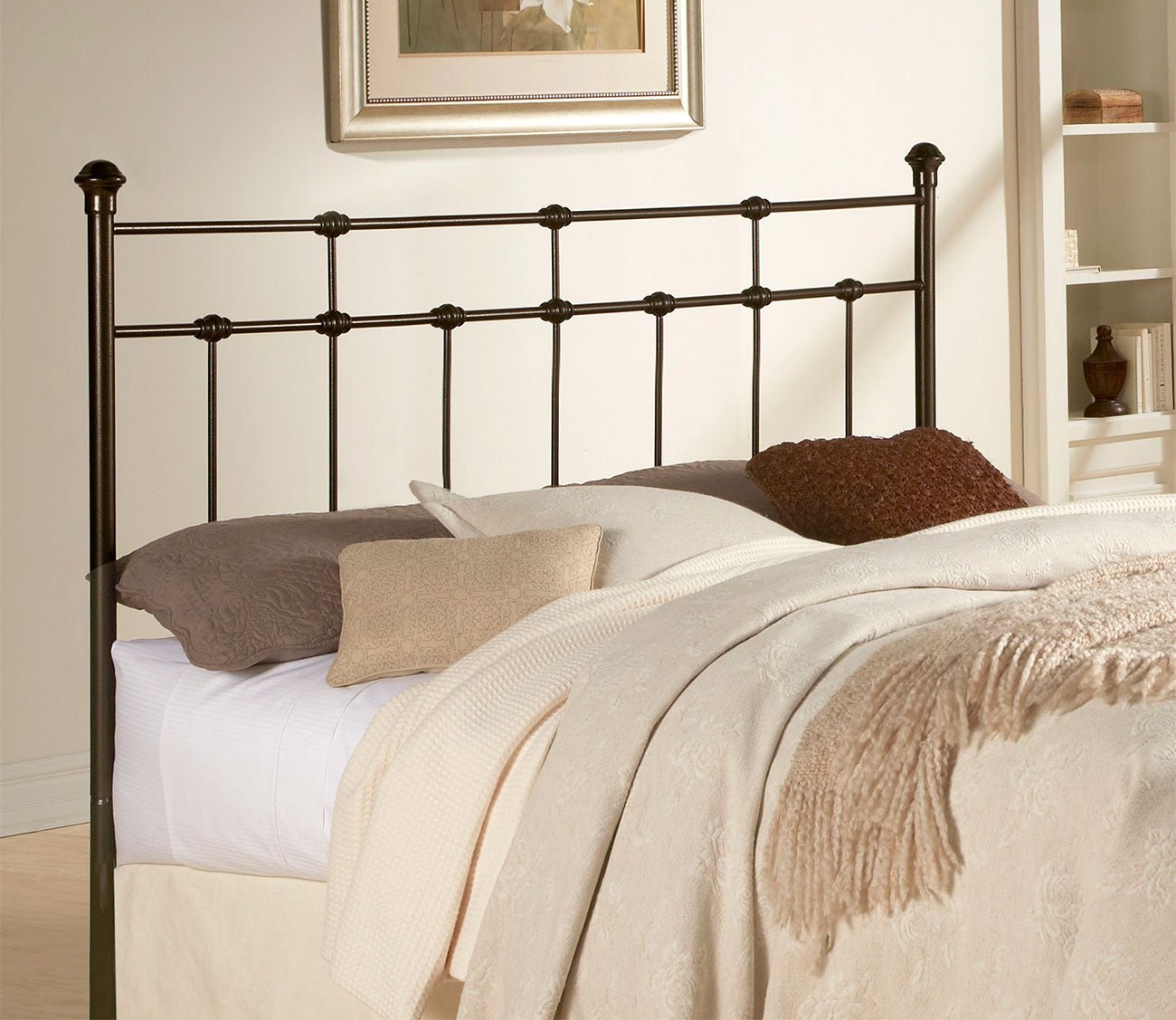 City Mattress Adler Metal Headboard