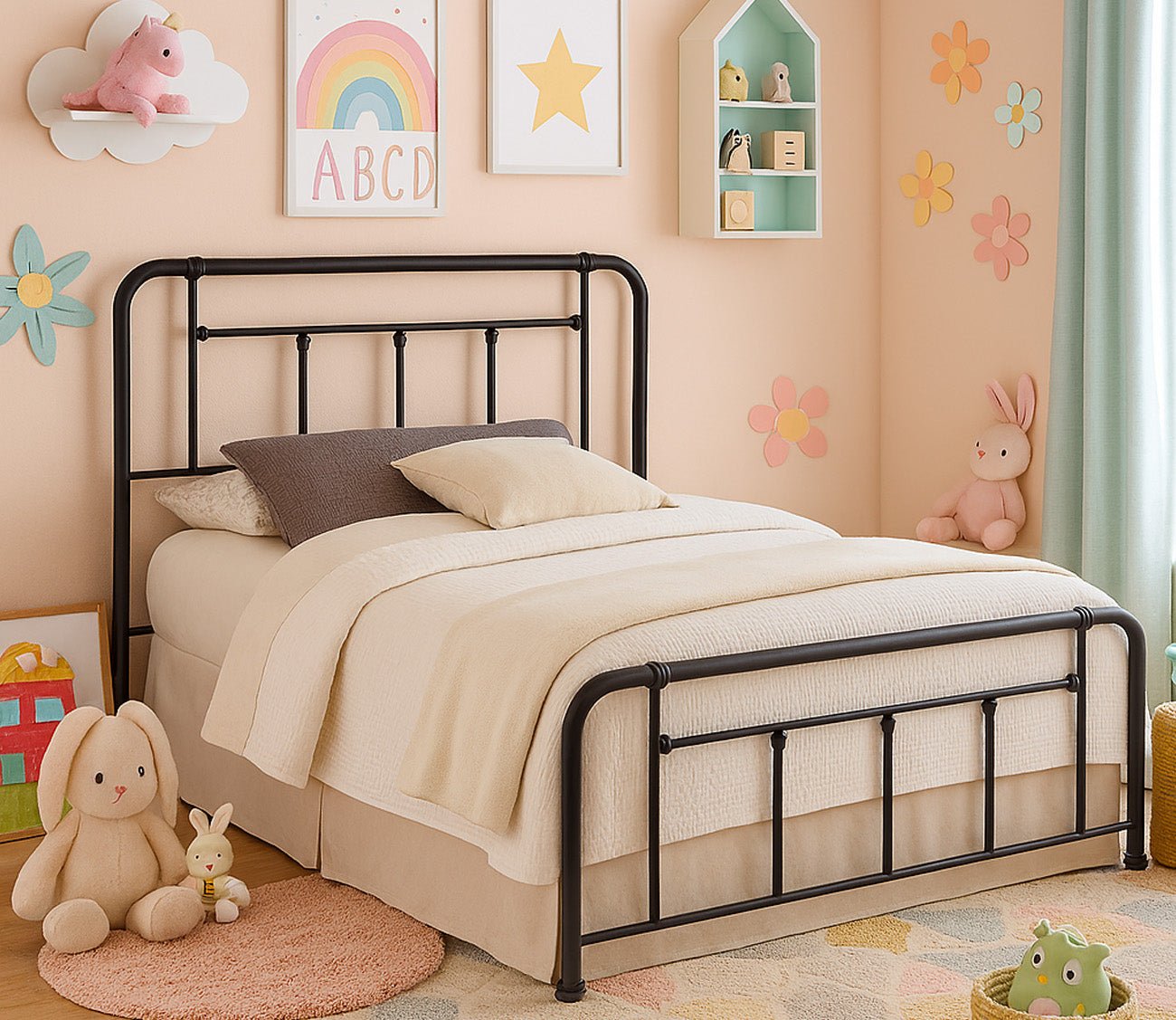 City Mattress Noah Metal Bed