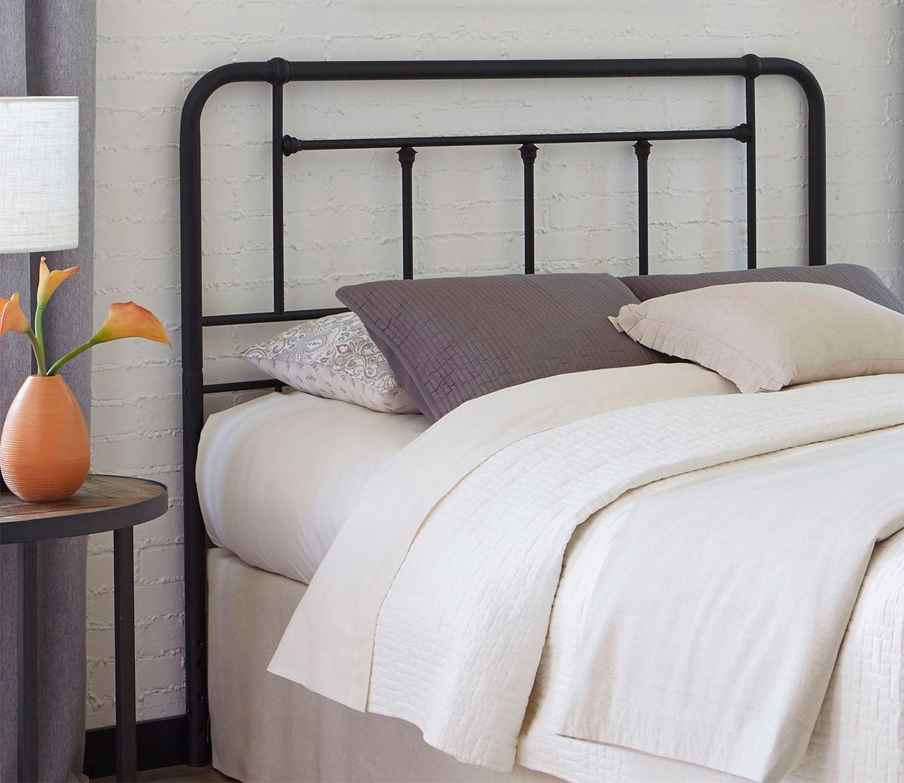 City Mattress Noah Metal Headboard