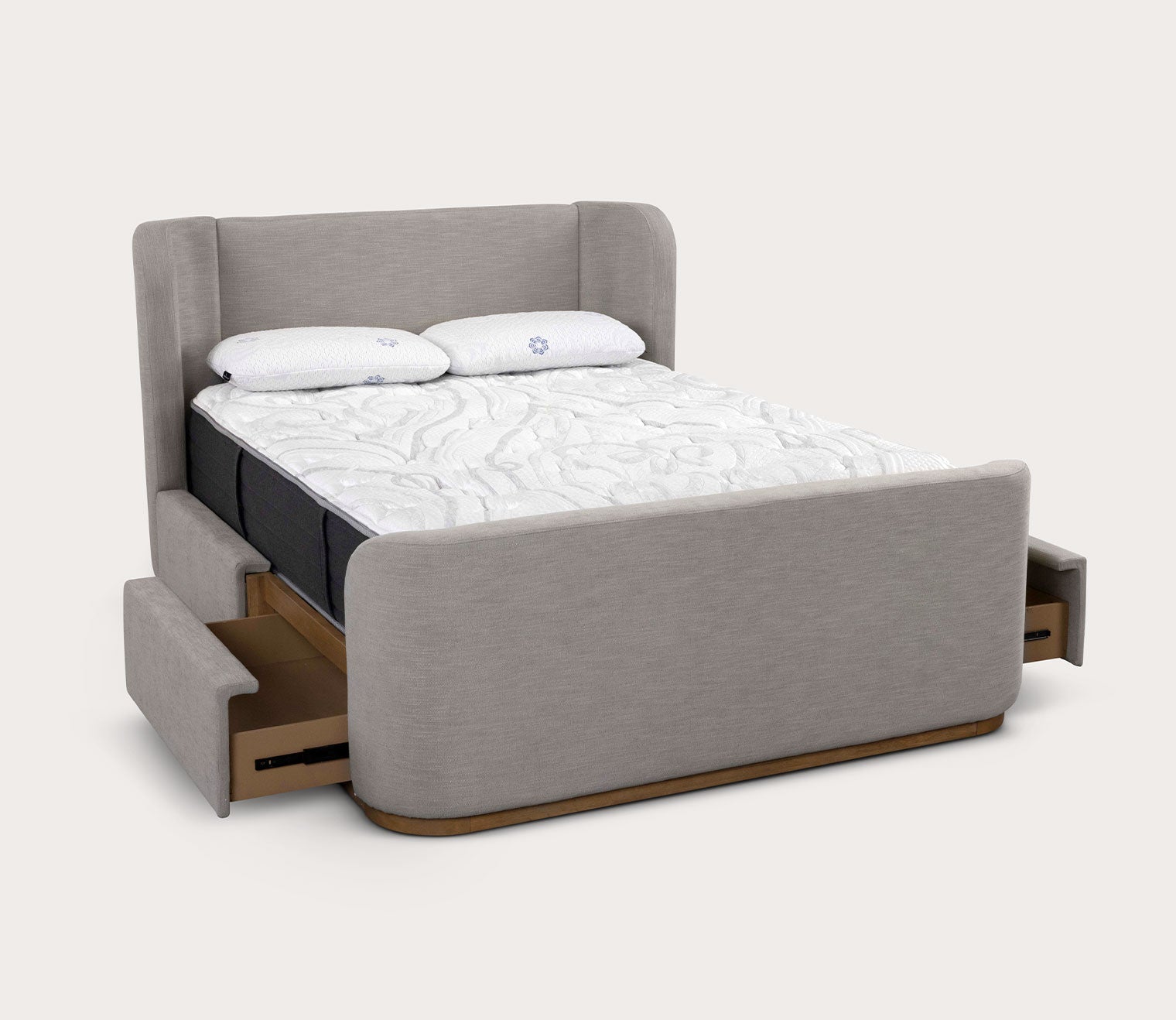 CM Home Hugo Upholstered Storage Bed