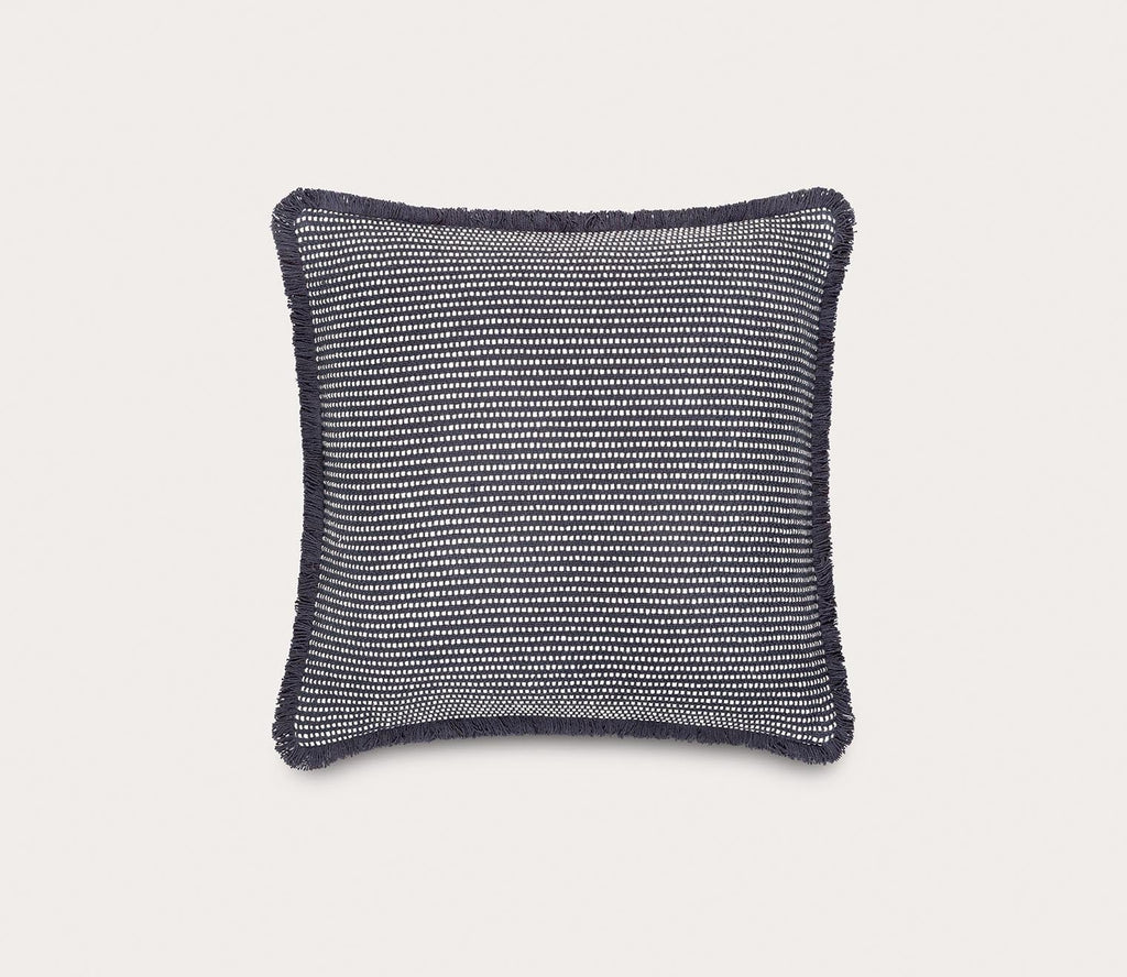 Surya Cotton Fringe Decorative Pillow