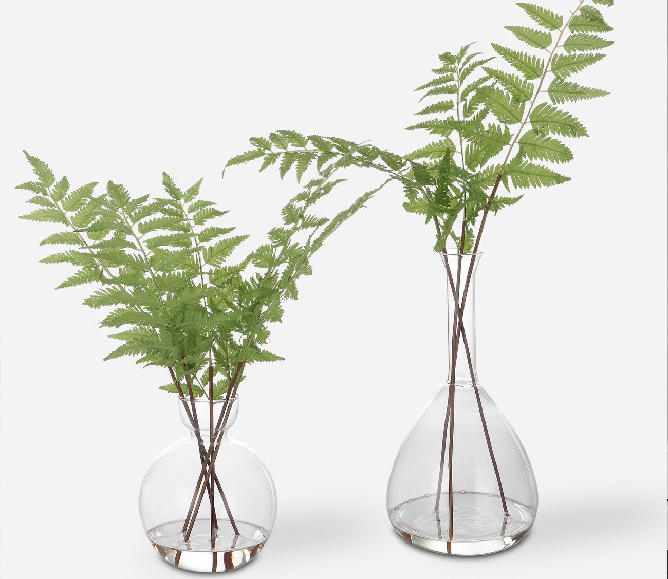 Country Faux Fern Plants Set of 2