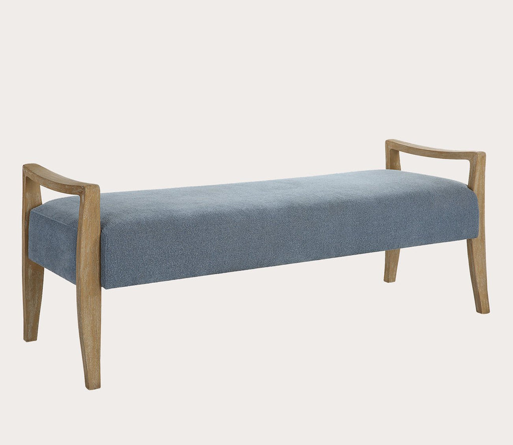 Daylight Sky Blue Bench