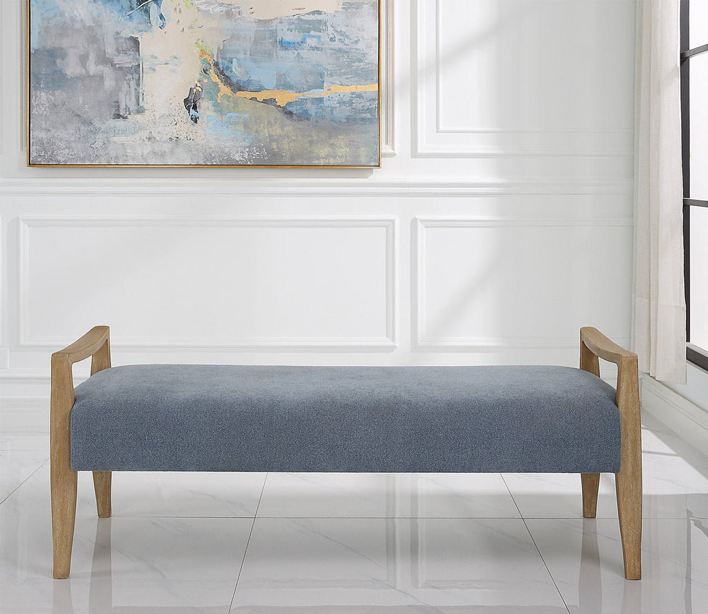 Daylight Sky Blue Bench