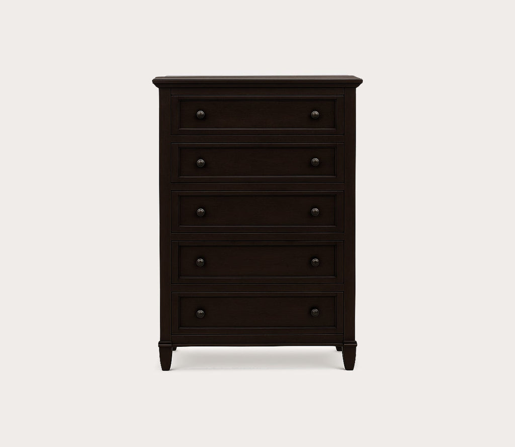 Delnoir 5-Drawer High Dresser