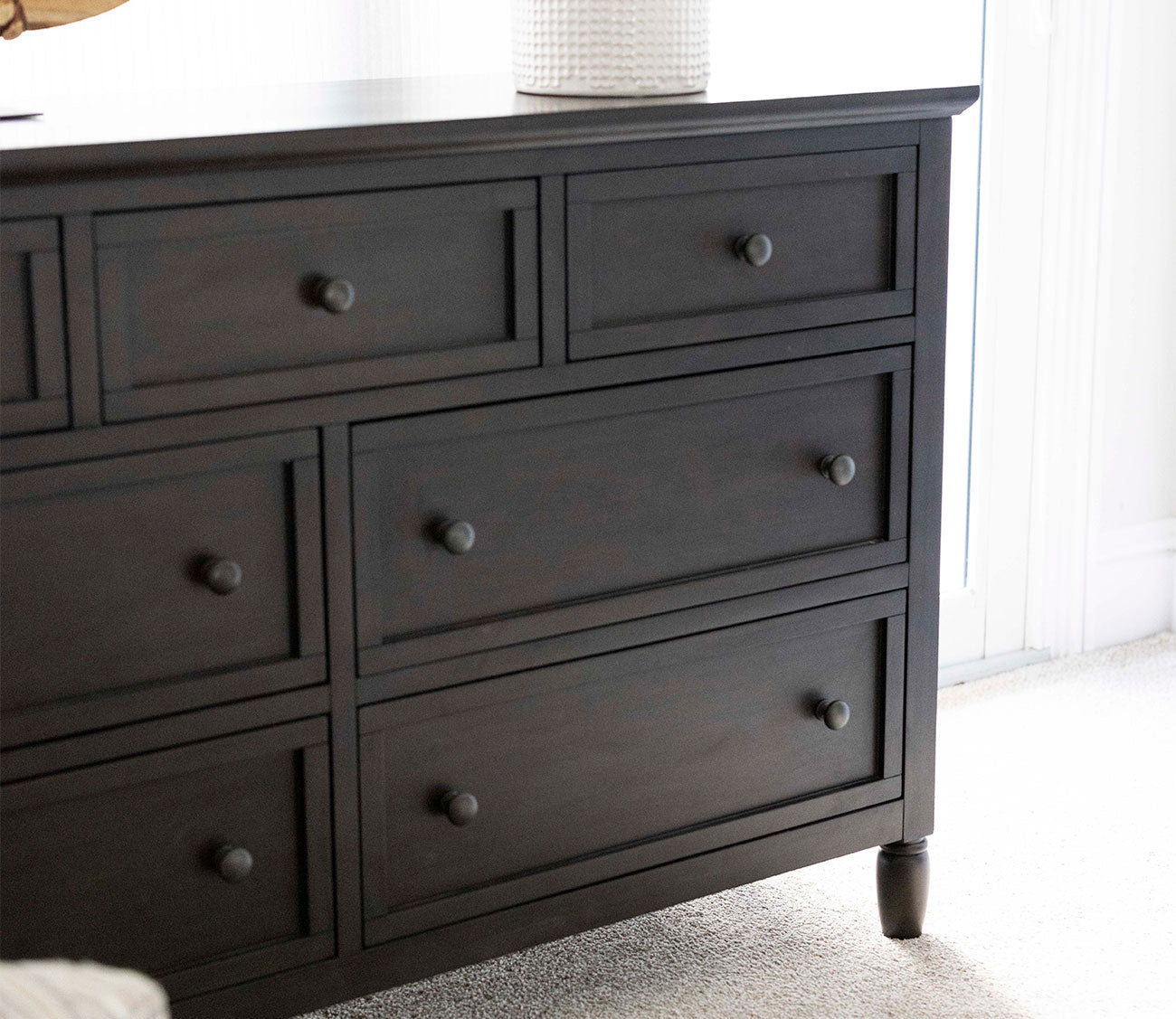 Delnoir 7-Drawer Wide Dresser