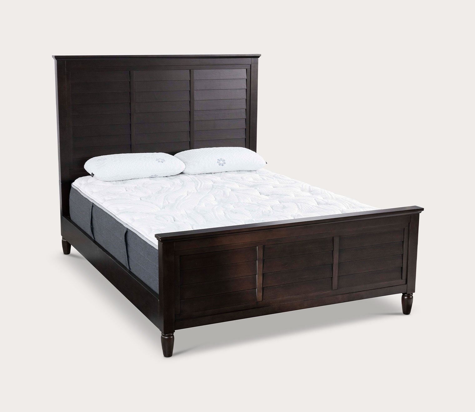 Delnoir Louvered Panel Bed