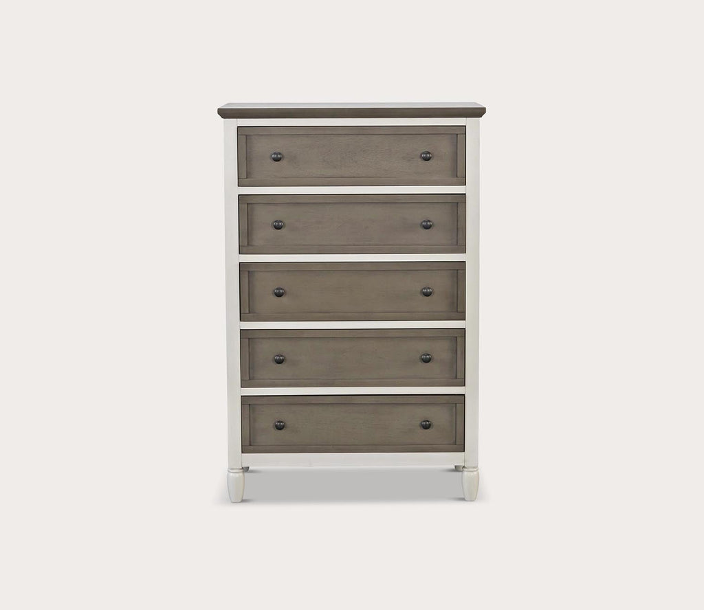 Delnoir 5-Drawer High Dresser