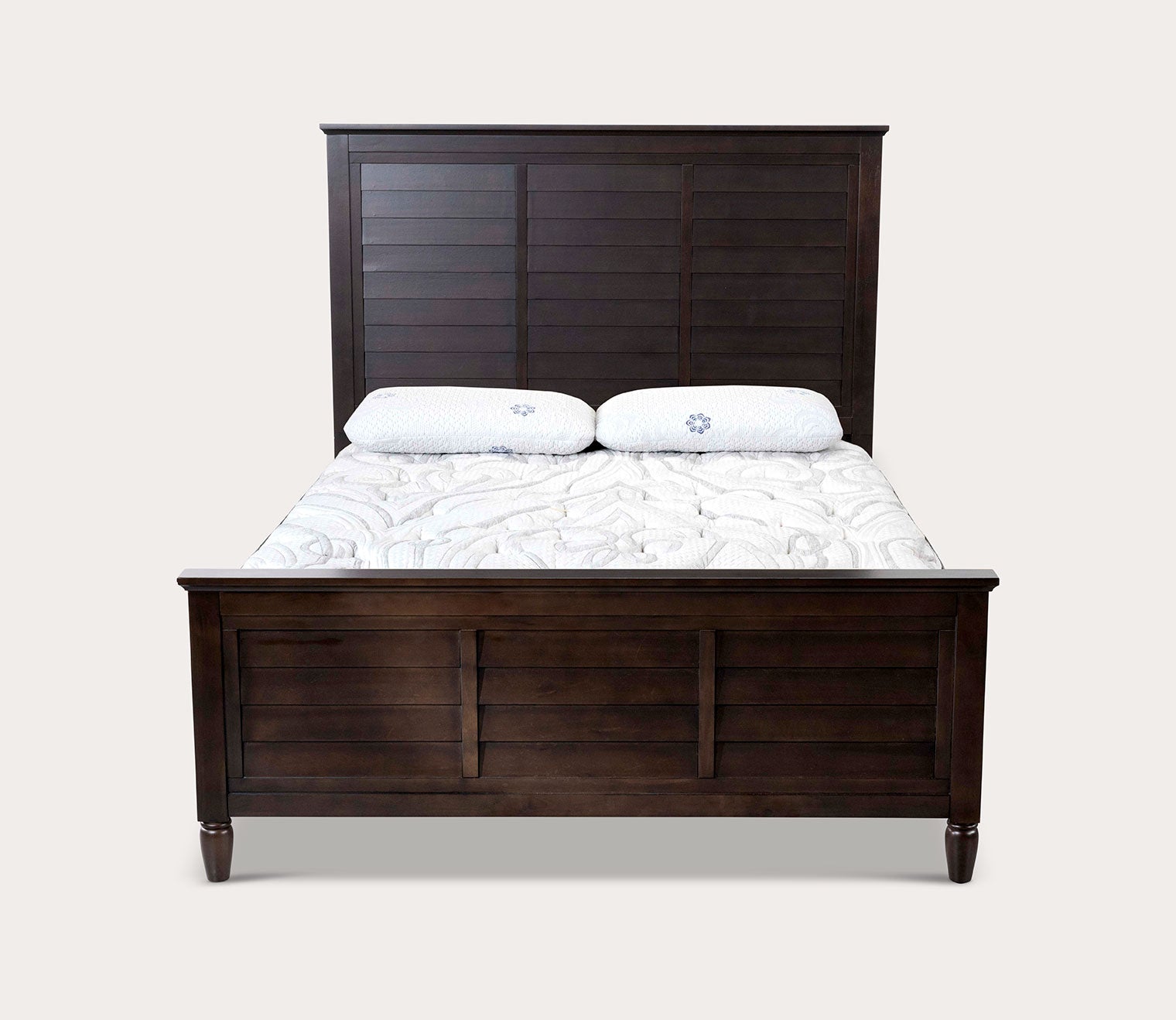 Delnoir Louvered Panel Bed