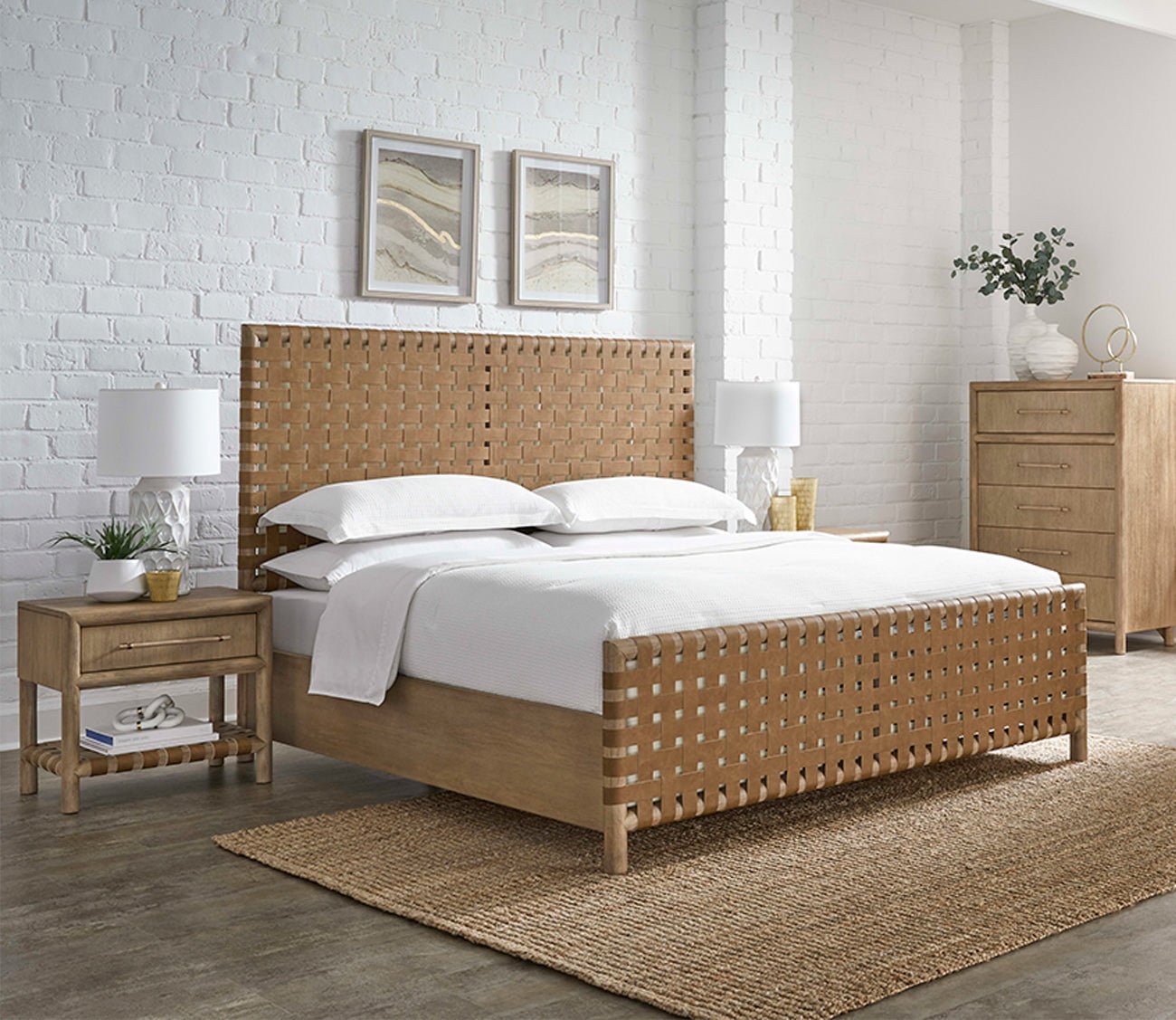 Dorsey 1-Drawer Nightstand with USB