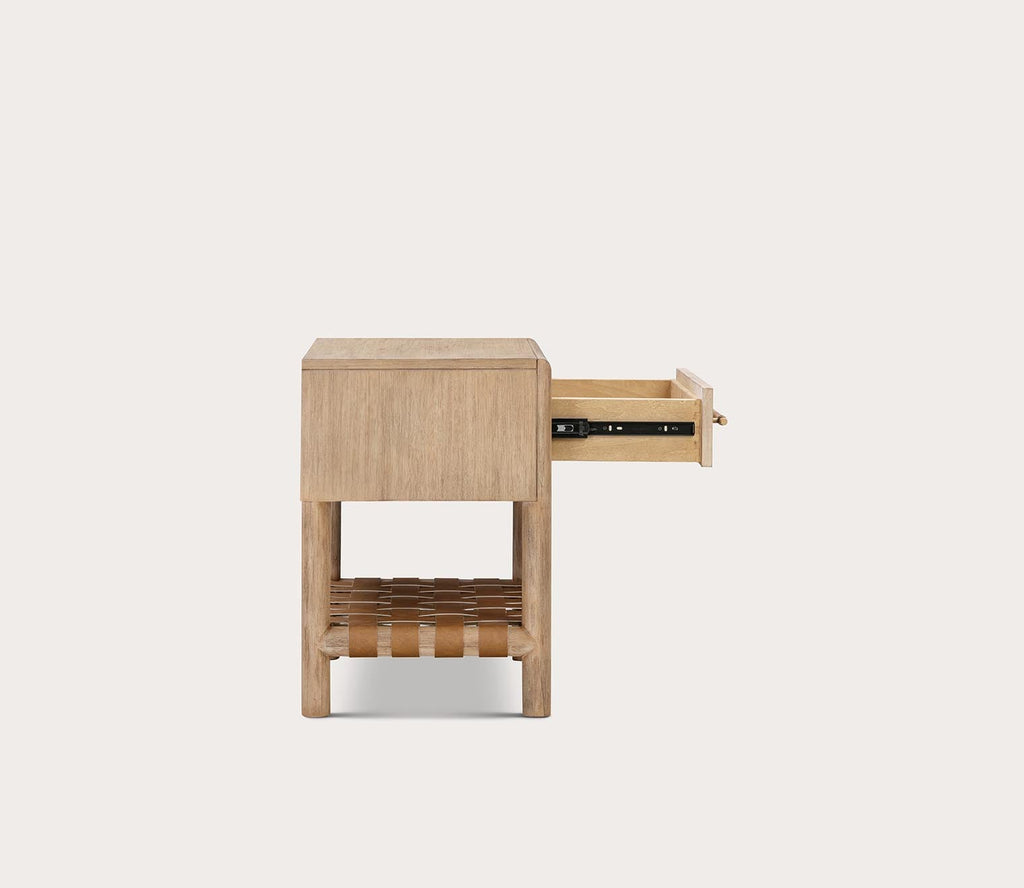 Dorsey 1-Drawer Nightstand with USB