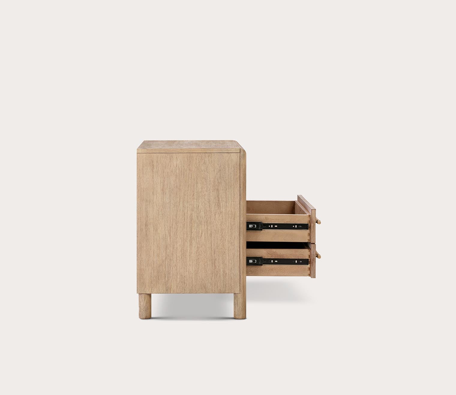 Dorsey 2-Drawer Nightstand with USB