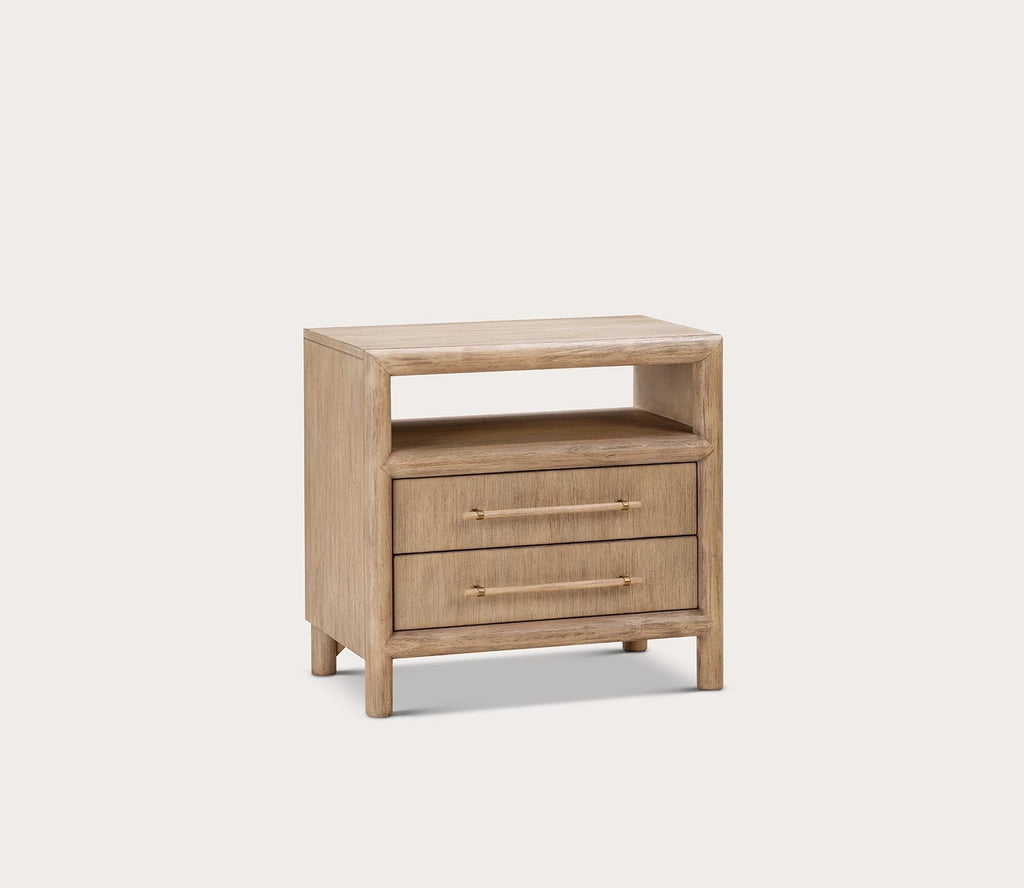 Dorsey 2-Drawer Nightstand with USB