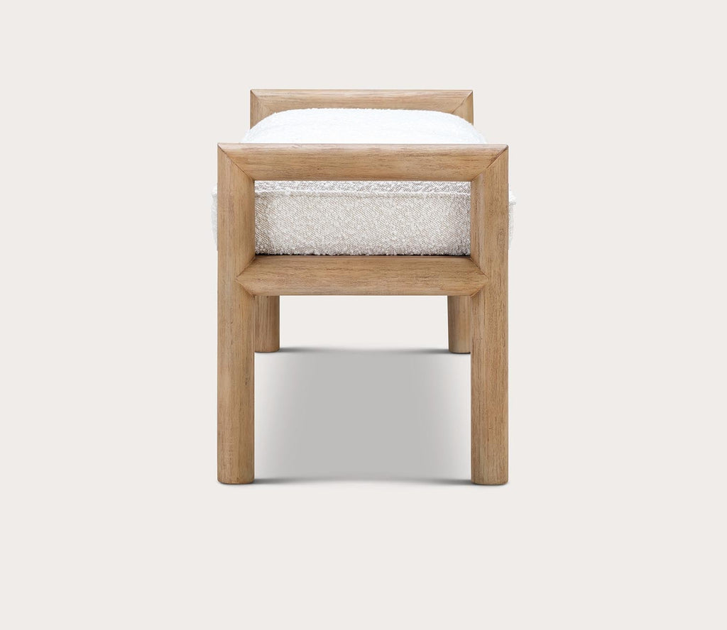 Dorsey Boucle Upholstered Accent Bench