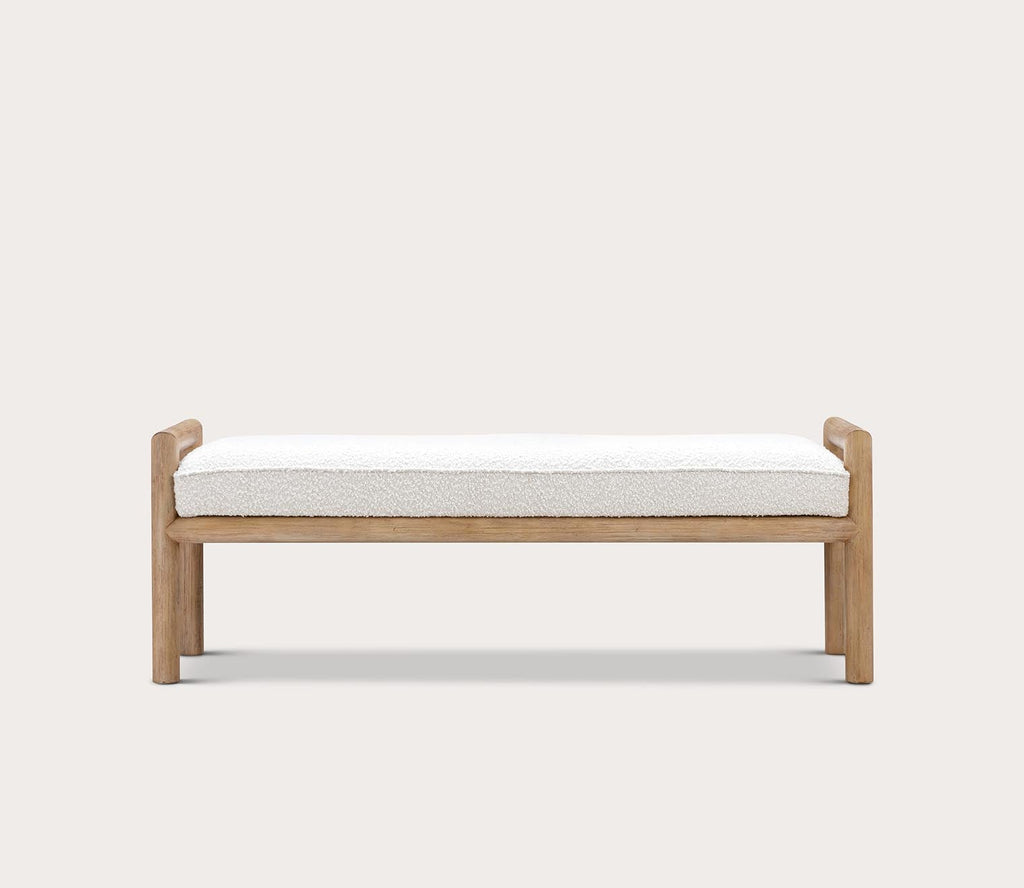 Dorsey Boucle Upholstered Accent Bench
