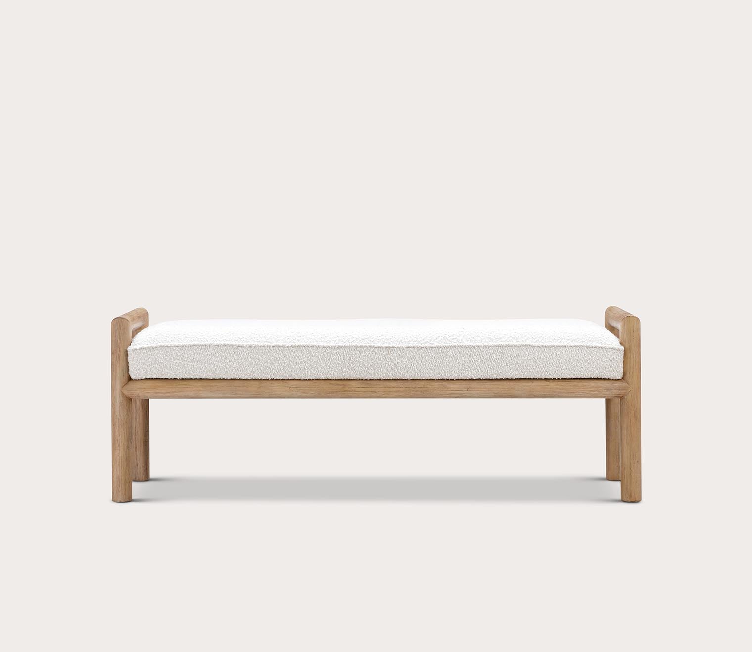 Dorsey Boucle Upholstered Accent Bench