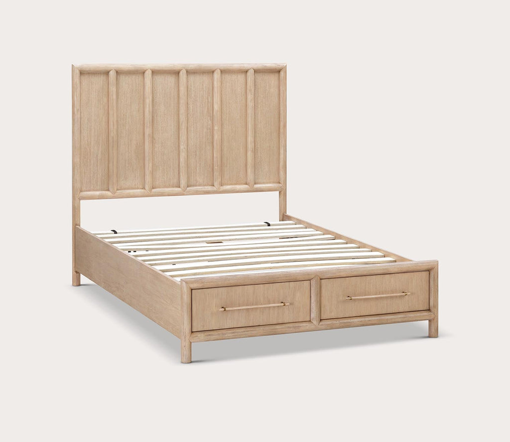 Dorsey Wood Storage Bed