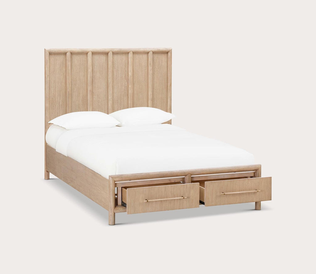 Dorsey Wood Storage Bed