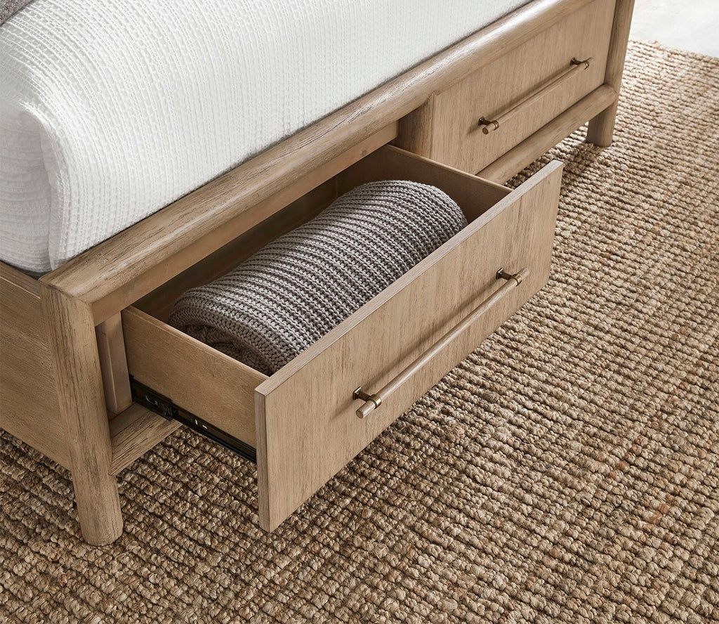 Dorsey Wood Storage Bed