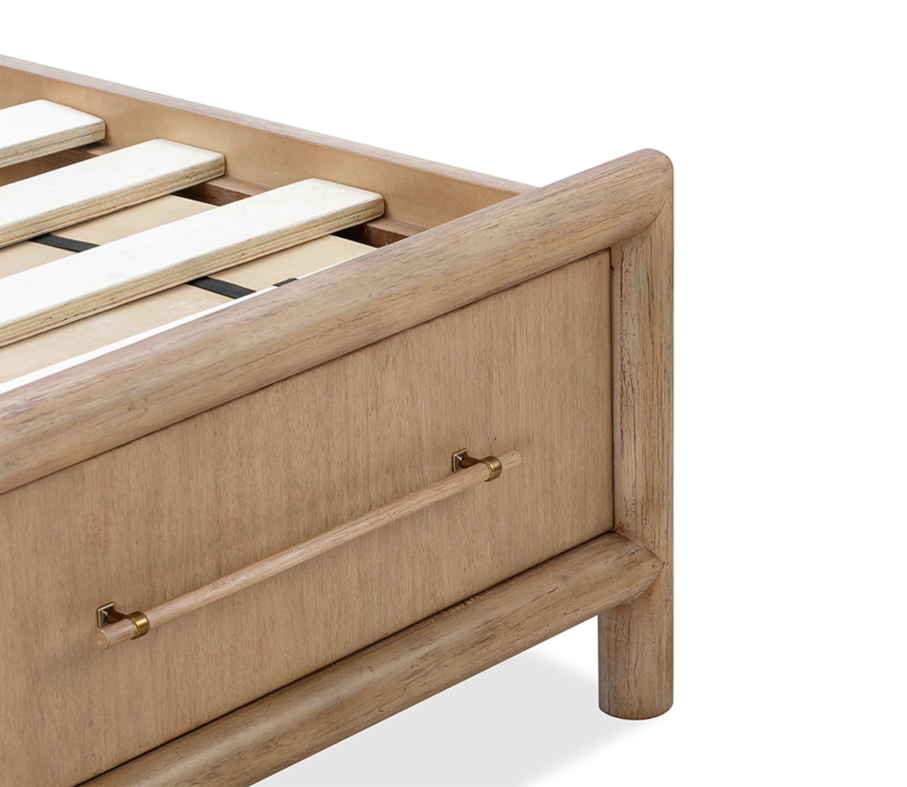 Dorsey Wood Storage Bed