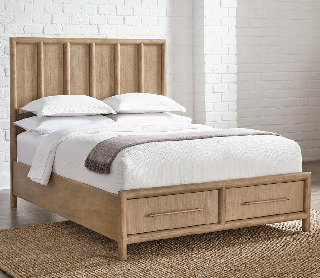 Dorsey Wood Storage Bed