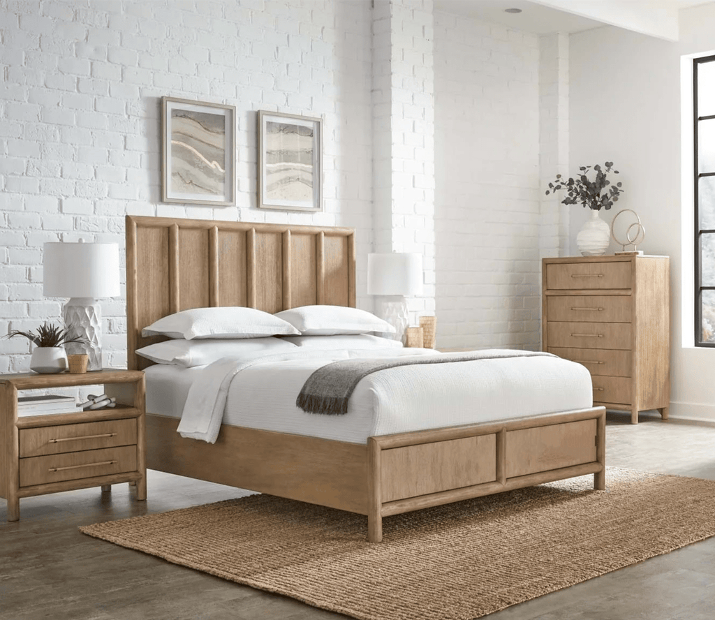 Dorsey Wooden Panel Bed