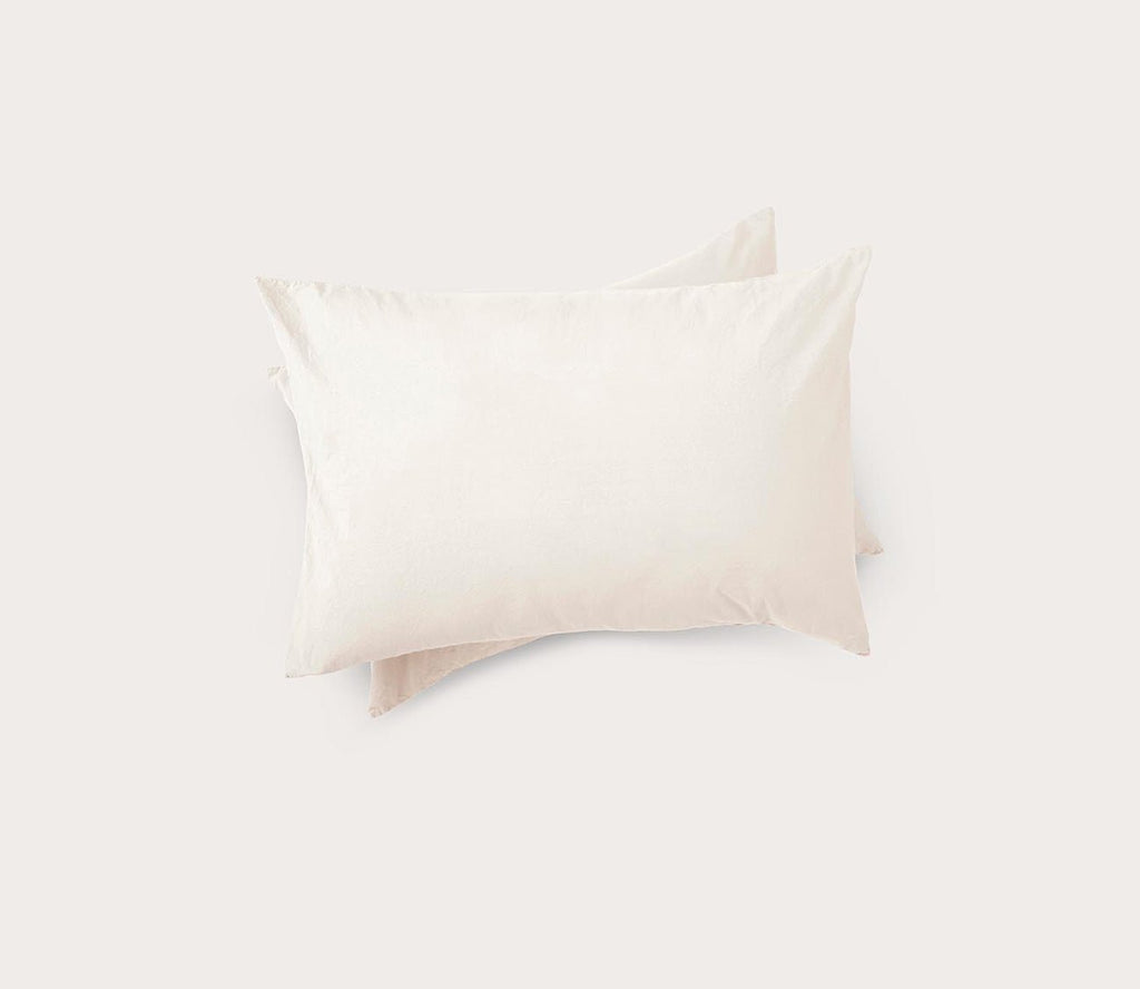 Dr. Weil Garment Washed Percale Pillow Shams