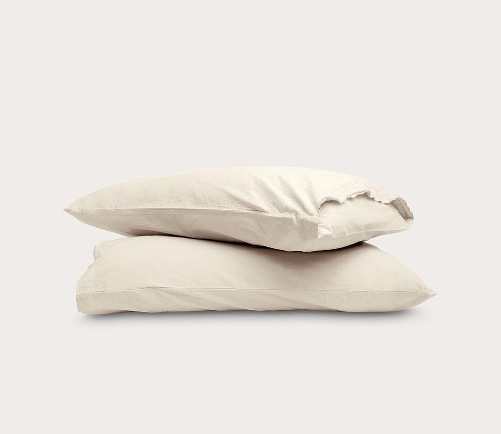 Dr. Weil Garment Washed Percale Pillowcases