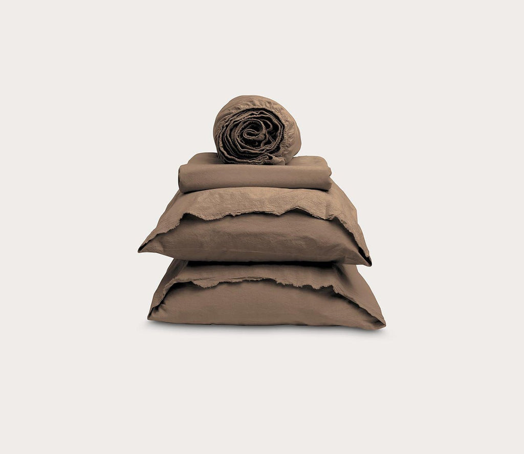 Dr. Weil Garment Washed Percale Sheet Set