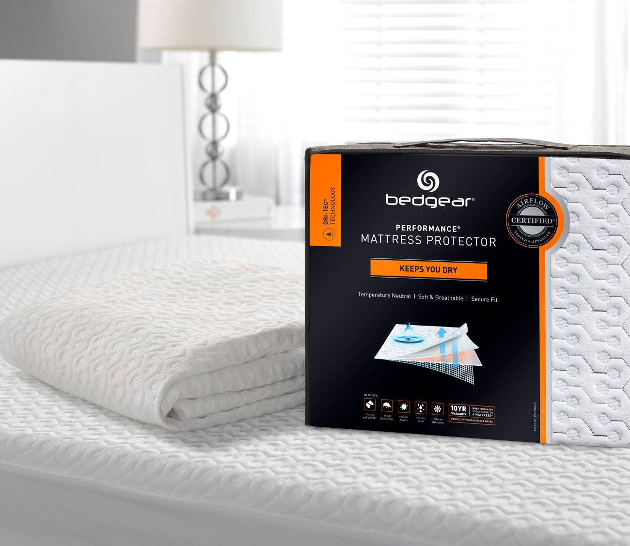 Bedgear Dri-Tec Moisture Wicking Mattress Protector