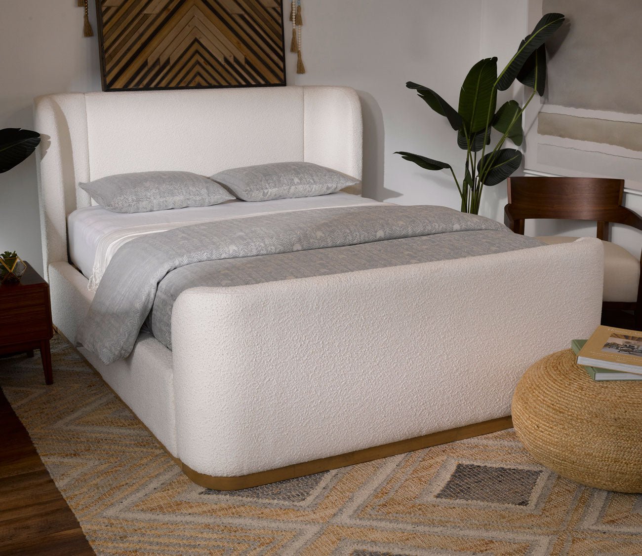CM Home Hugo Upholstered Storage Bed