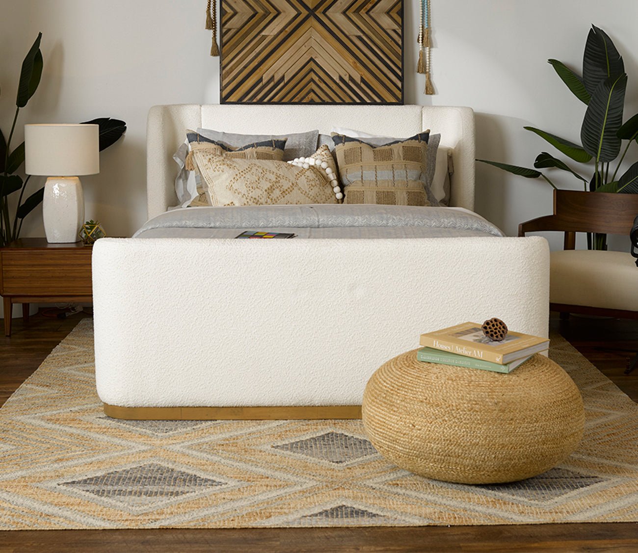 CM Home Hugo Upholstered Storage Bed
