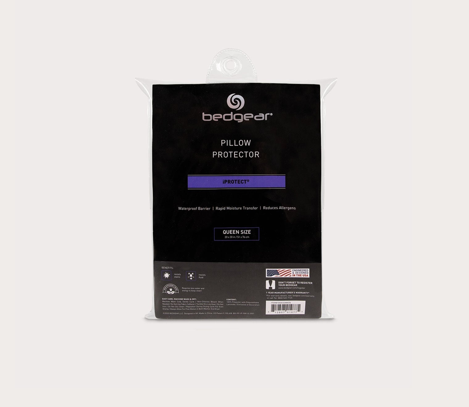 Bedgear iProtect Waterproof Pillow Protector