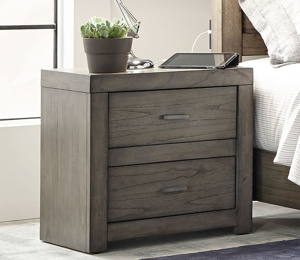 Aspen Home Modern Loft Panel Bed Bedroom Set