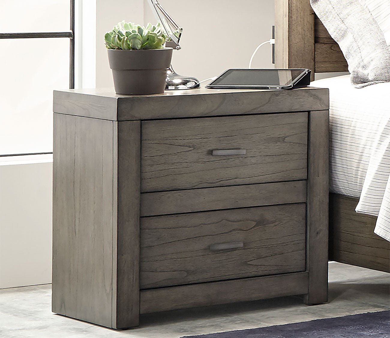 Aspen Home Modern Loft Storage Bed Bedroom Set