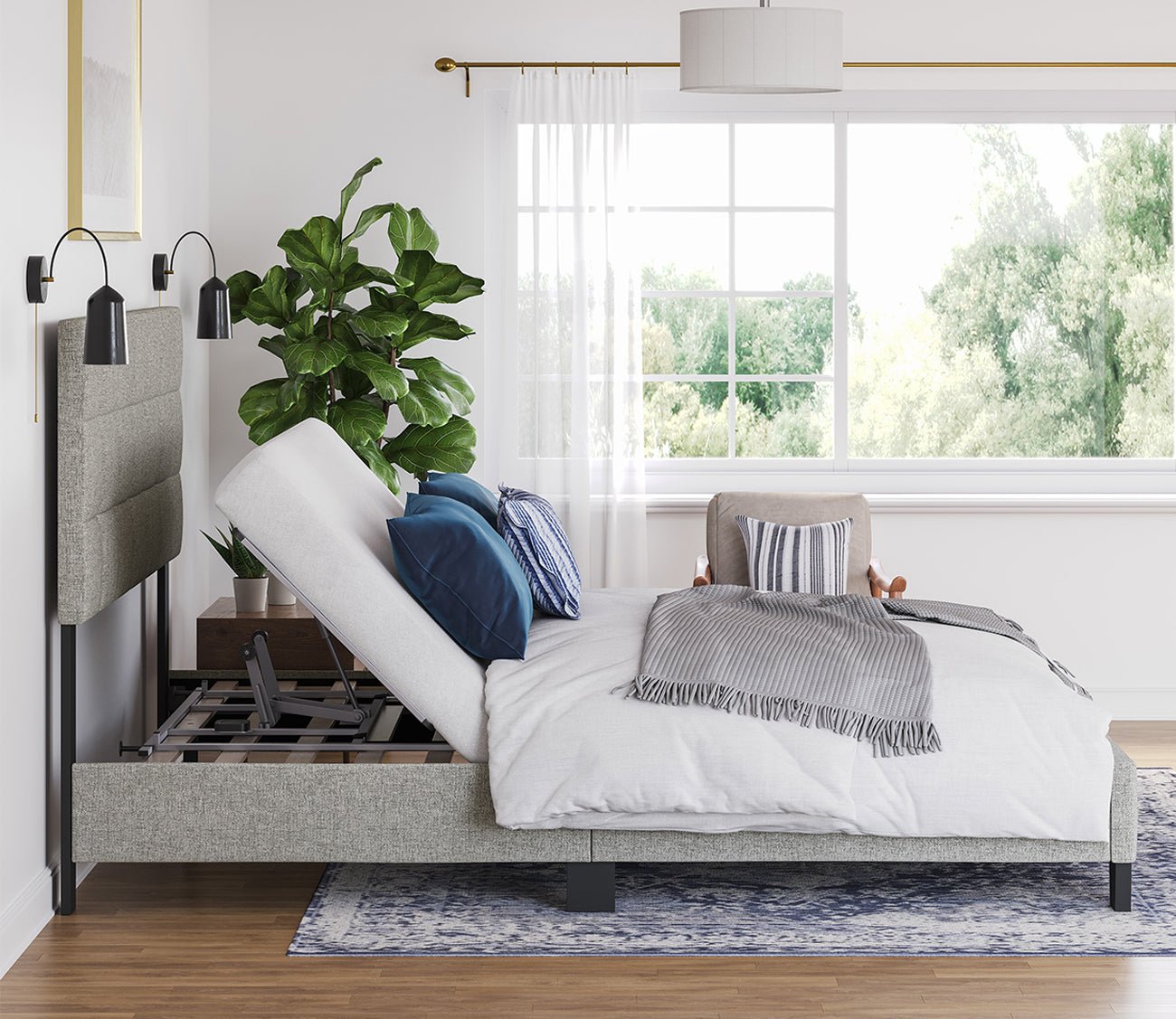 Boyd Sleep UpLift Power Head Lift Adjustable Bed Base